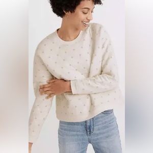 Madewell Quilted Swing Sweatshirt